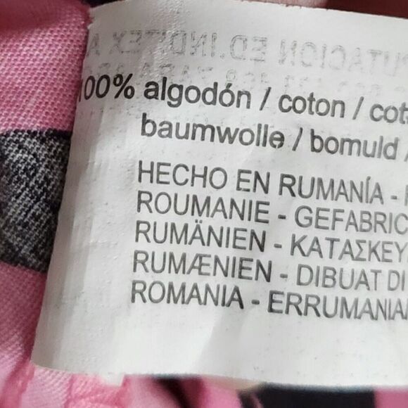 Zara Poplin Dress XS Pink Floral A-Line Midi V-Neck Spaghetti Bloggers Fave Boho - Picture 6 of 10